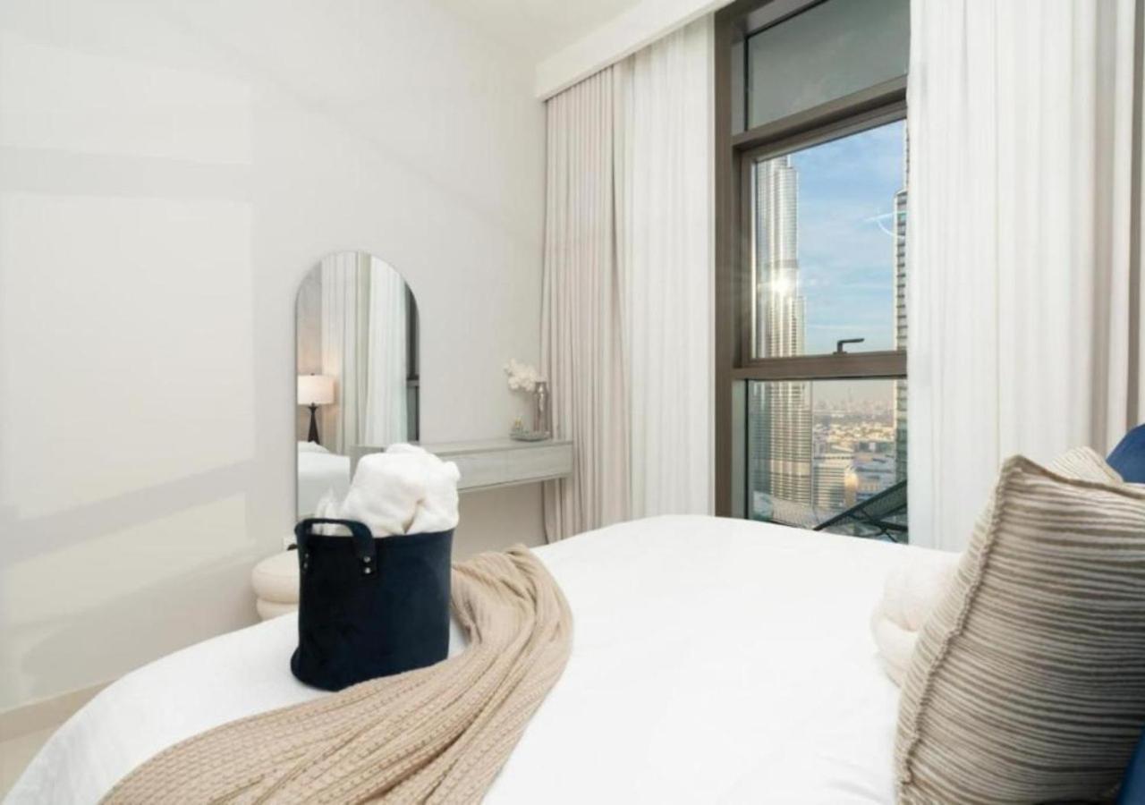 High-Floor 2 Bedroom Premium Apt And Burj Khalifa Views By Vibel دبي المظهر الخارجي الصورة