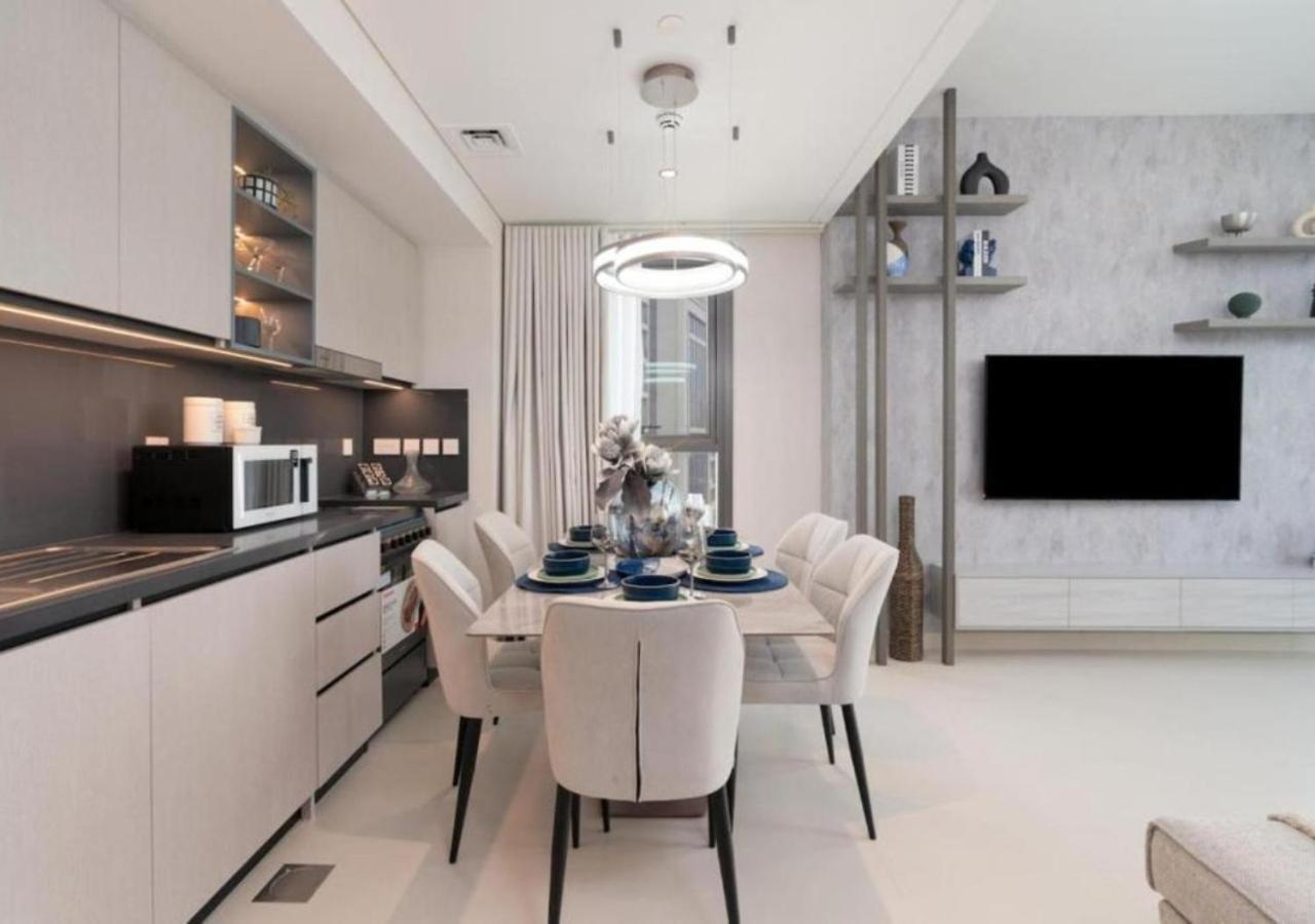 High-Floor 2 Bedroom Premium Apt And Burj Khalifa Views By Vibel دبي المظهر الخارجي الصورة