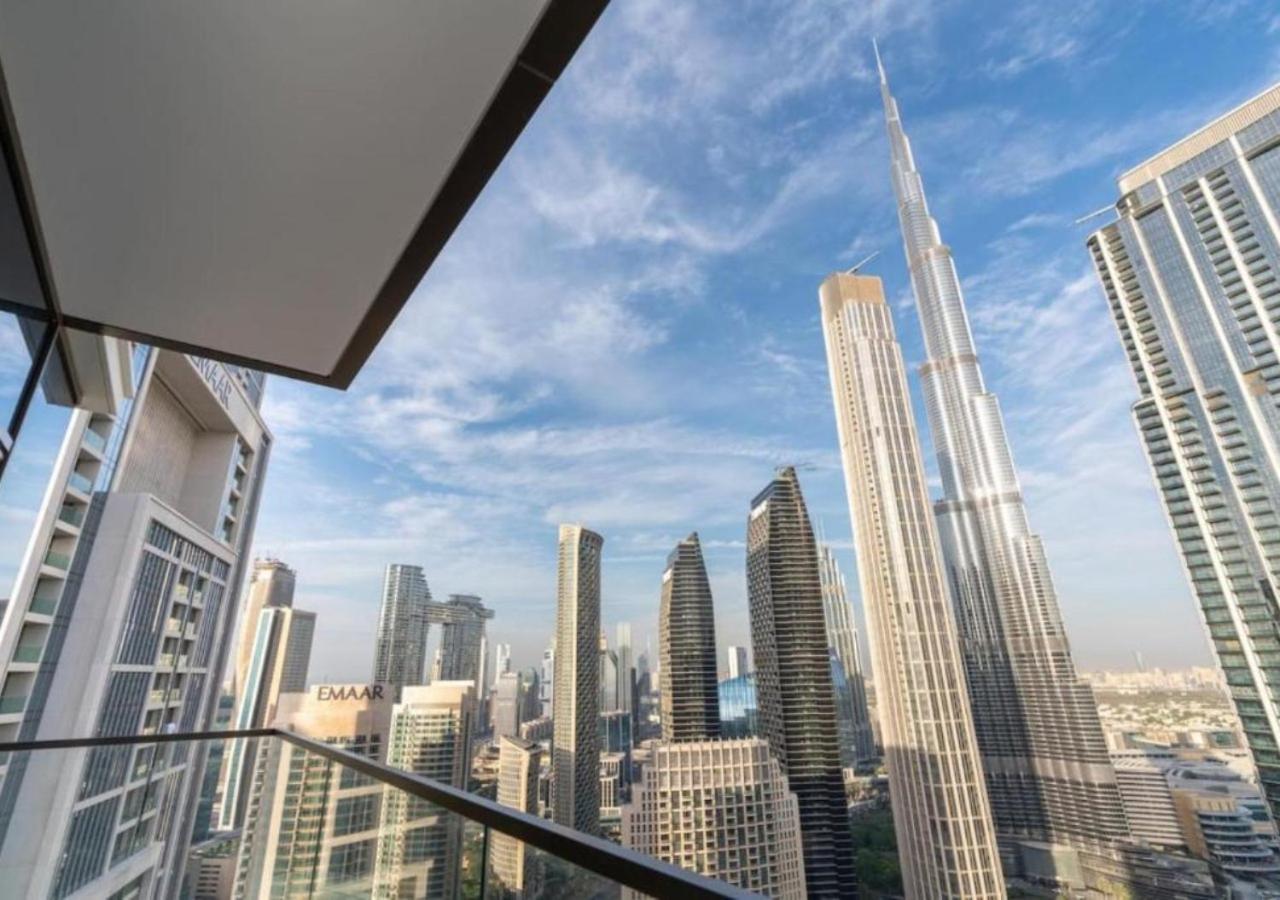 High-Floor 2 Bedroom Premium Apt And Burj Khalifa Views By Vibel دبي المظهر الخارجي الصورة