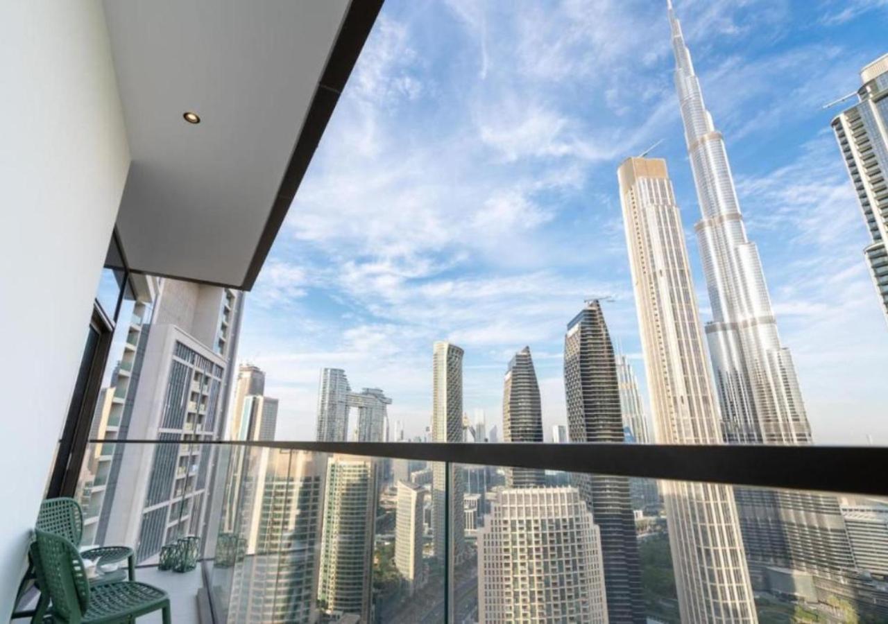 High-Floor 2 Bedroom Premium Apt And Burj Khalifa Views By Vibel دبي المظهر الخارجي الصورة
